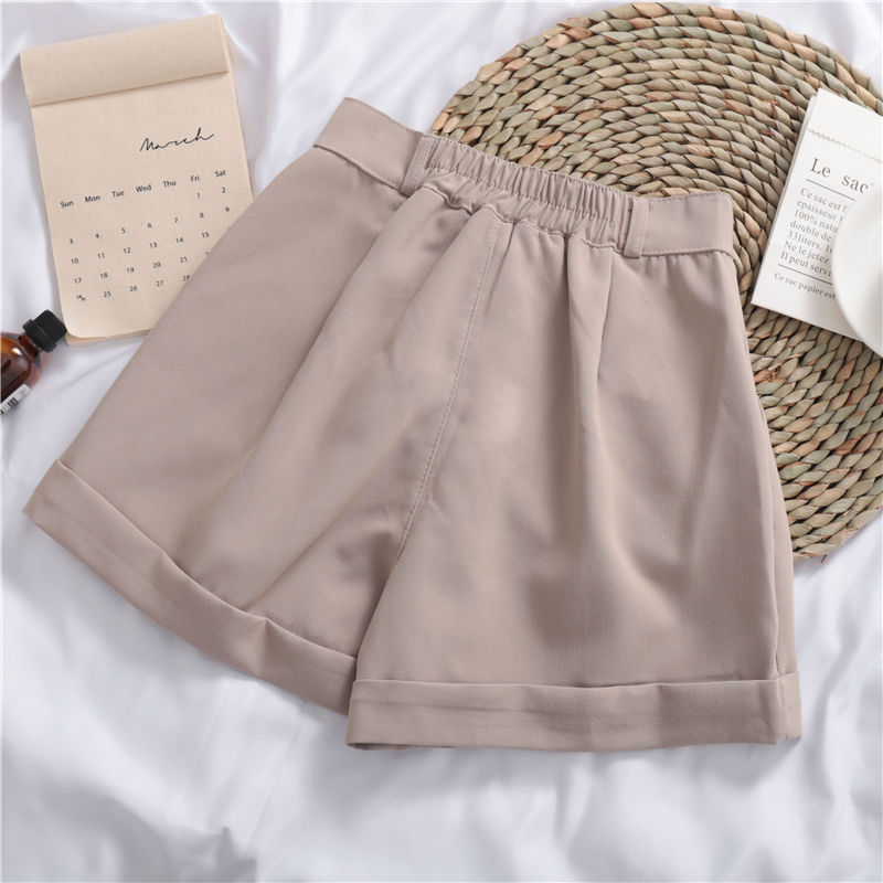 Women's Wide-Leg Casual Shorts