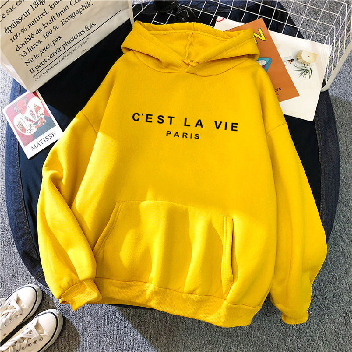 Loose Fit Hoodie Sweater