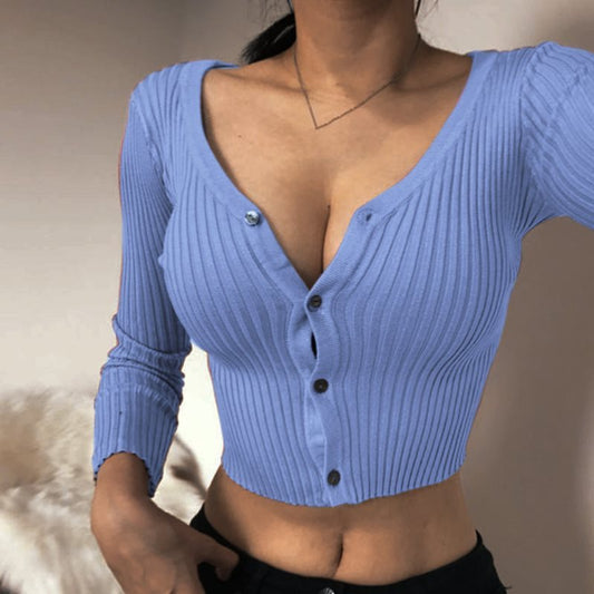 Cozy Button-Up Cardigan Sweater