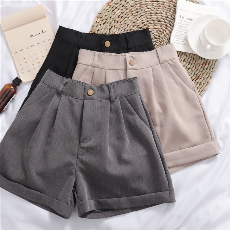 Women's Wide-Leg Casual Shorts