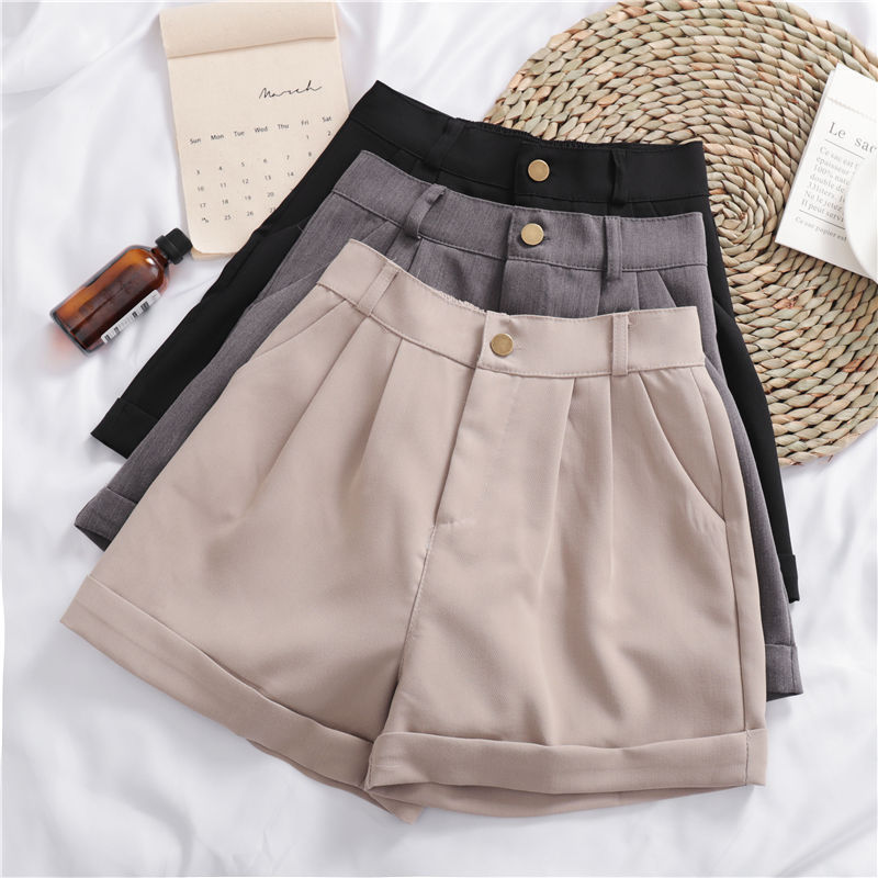 Women's Wide-Leg Casual Shorts