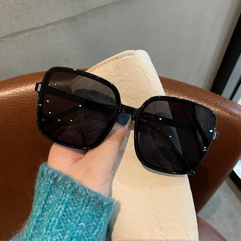 Rice Nail Square Sunglasses Gradient Color