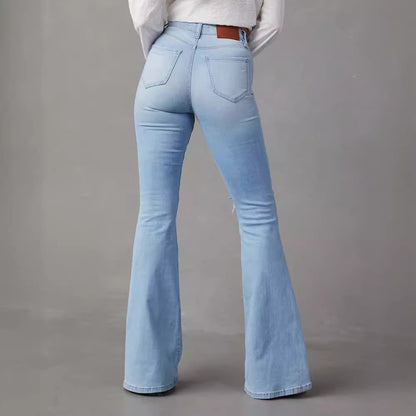 Wide-leg Jeans Mulheres