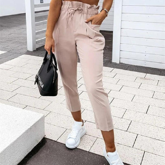 Straight Leg Casual Pants