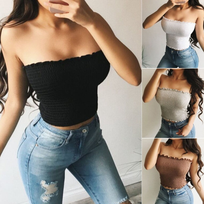 Sleeveless Crop Top