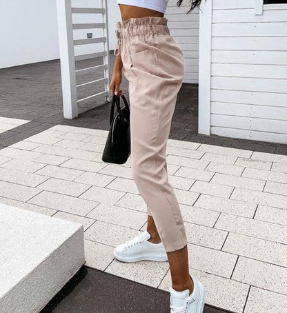 Straight Leg Casual Pants