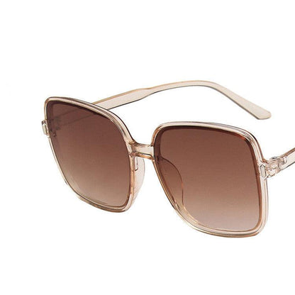 Rice Nail Square Sunglasses Gradient Color