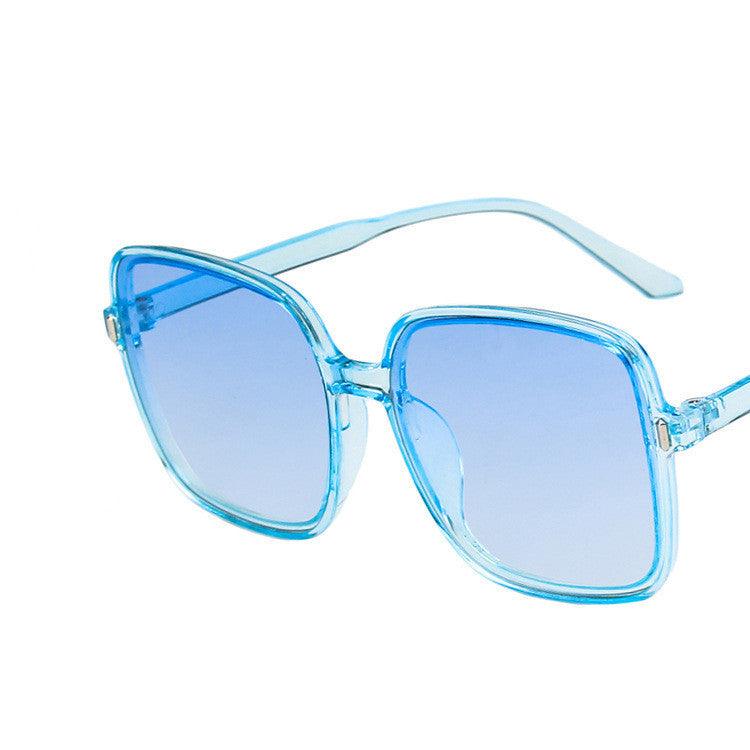 Rice Nail Square Sunglasses Gradient Color