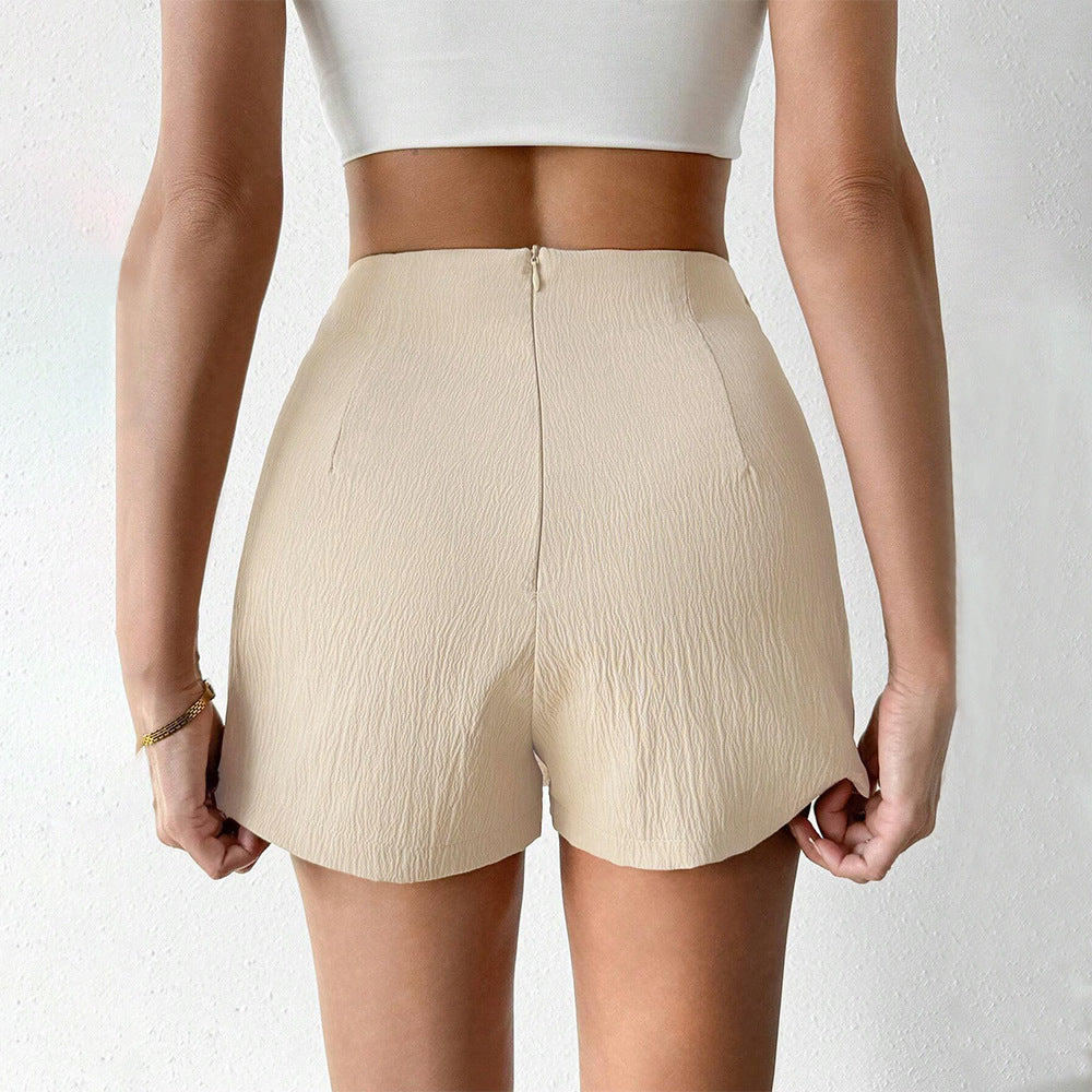 Women's Culotte Skirt with Tying Detail