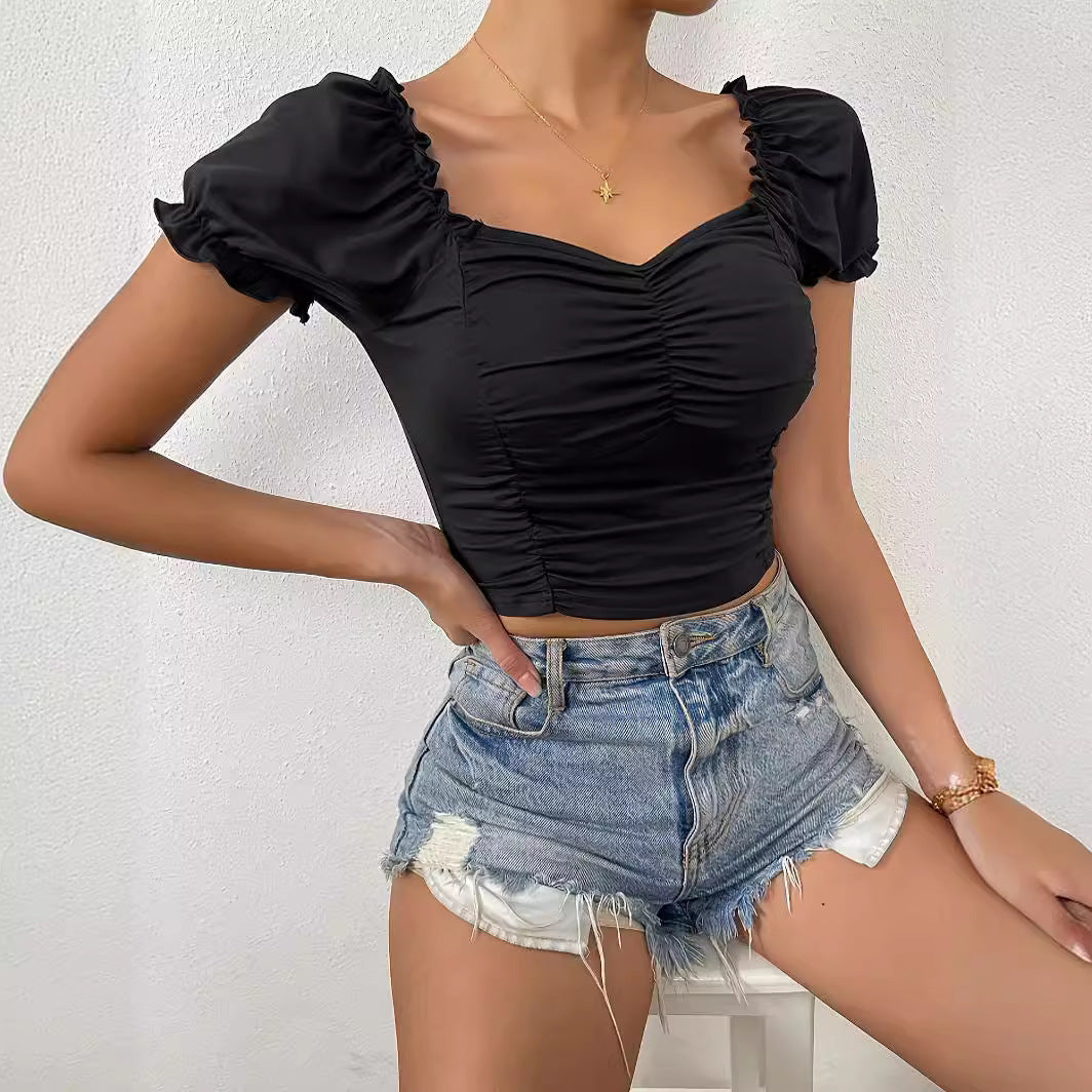 Short-Sleeve Casual Top